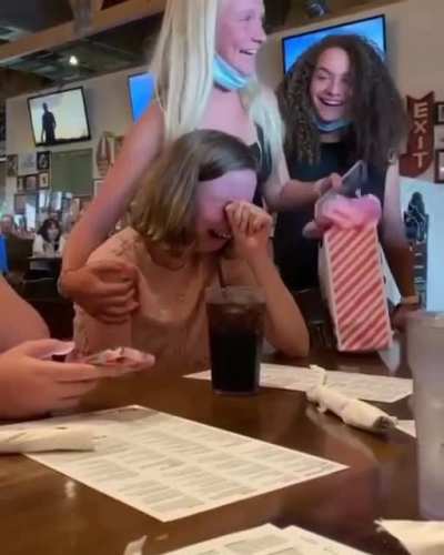 Kiley has a rare genetic disorder called Williams Syndrome, resulting in development delays. Her sister said it’s hard for Kiley to make friends - which is why it was all the more special that 2 friends she met at camp last year drove 3 hours to surprise