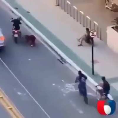 The whole city comes for the phone snatcher