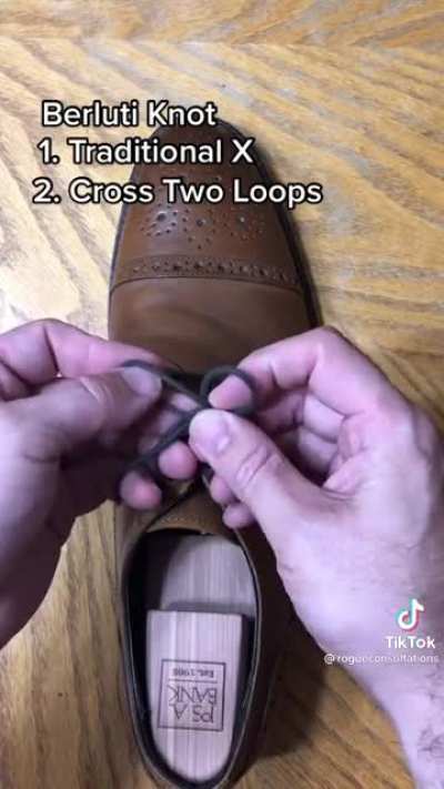 TIL How to tie my shoes!