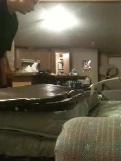 Getting locked into pull out couch
