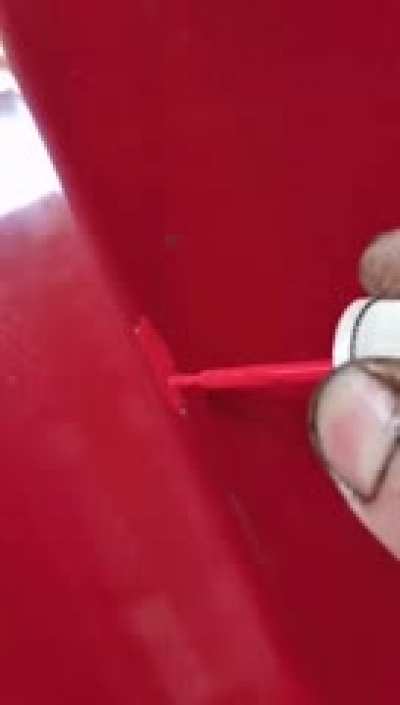 So nice what he did to the paint