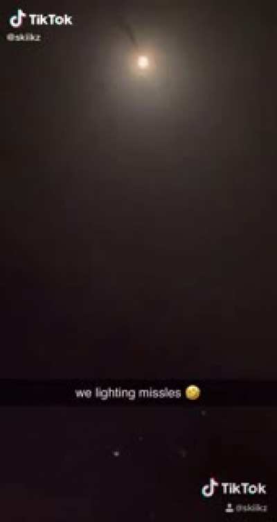 The line between fireworks and missiles is kinda blurry
