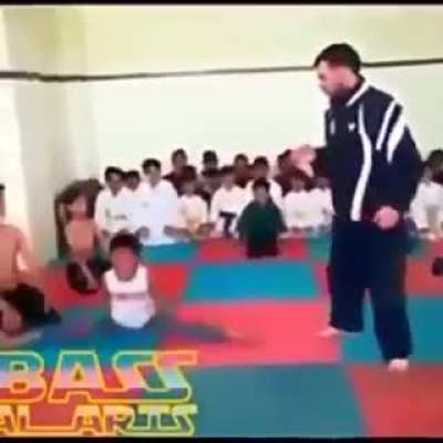 That’s one way to toss a kid aside, or two