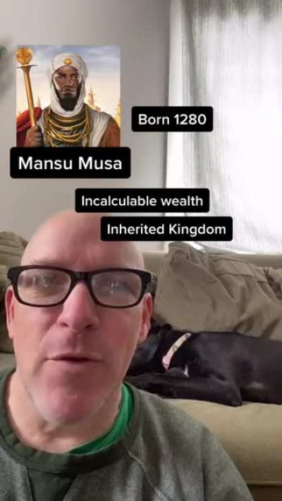 The richest man in history