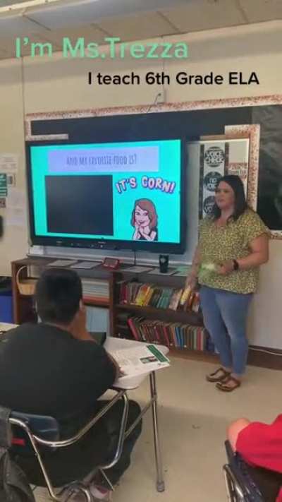 The shit teachers do these days to fit in is corny