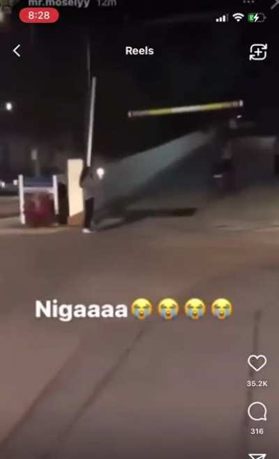 Let's hope the Stop Sign ? stopped them