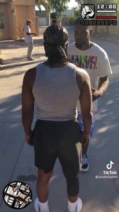 When you go AFK on GTA