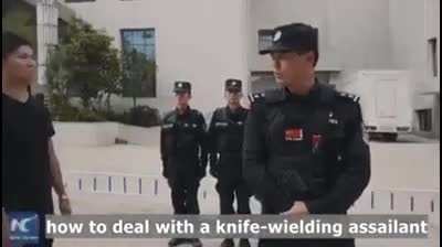 How to survive a knife attack.