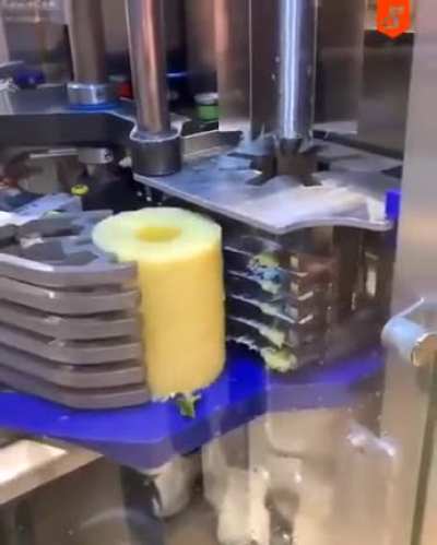 Pineapple slicing machine ??