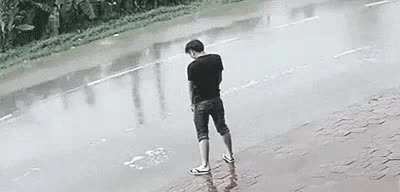 I guess I’ll just piss in this street