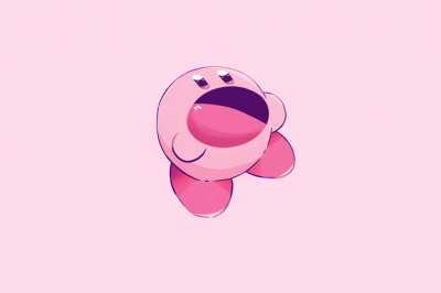 Pop cat but it's Kirby