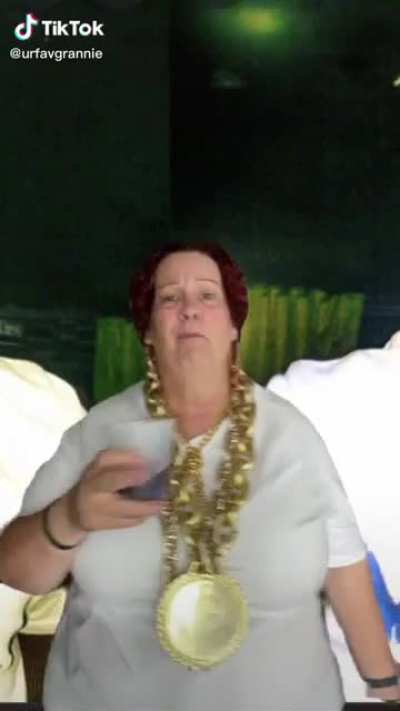 Granny going hard tho