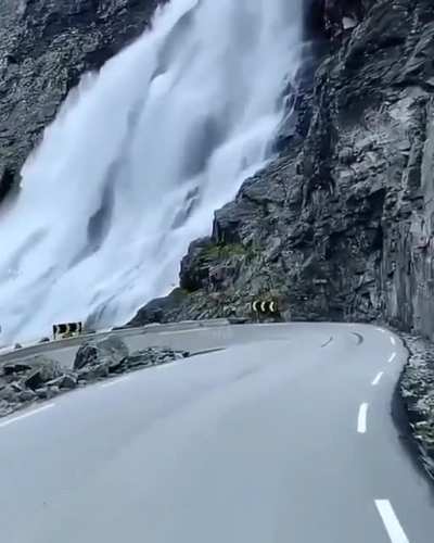 ? Waterfall in Norway