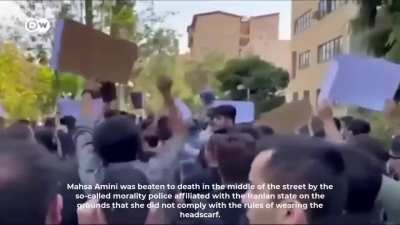 Hacker group "Anonymous" message to Iranian government