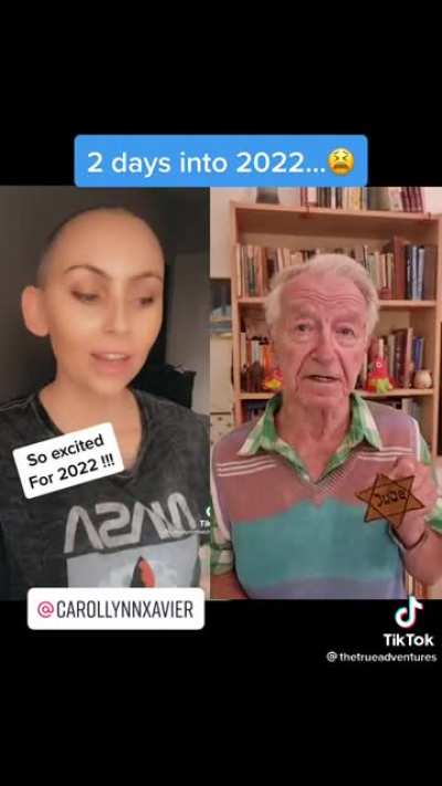 When comparing antivax to being in a concentration camp