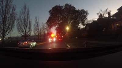 [oc] guy decides to go on the sidewalk instead of pulling a u turn