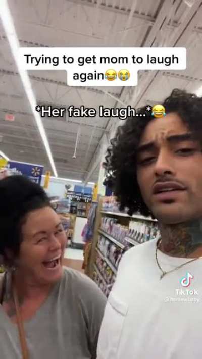 I was not expecting that laugh ?