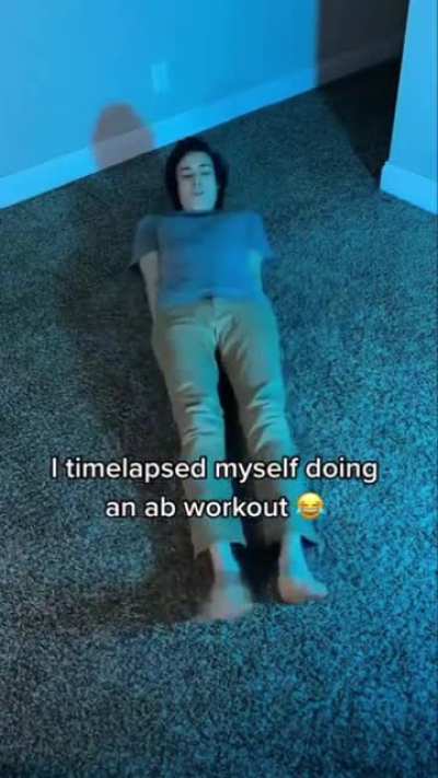The masks work out routine