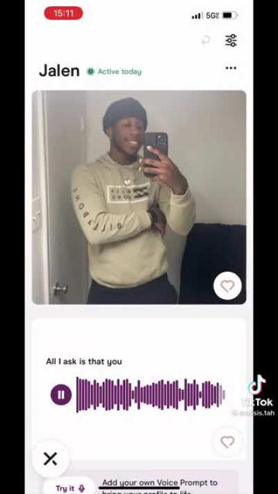 Who are y’all swiping right on?