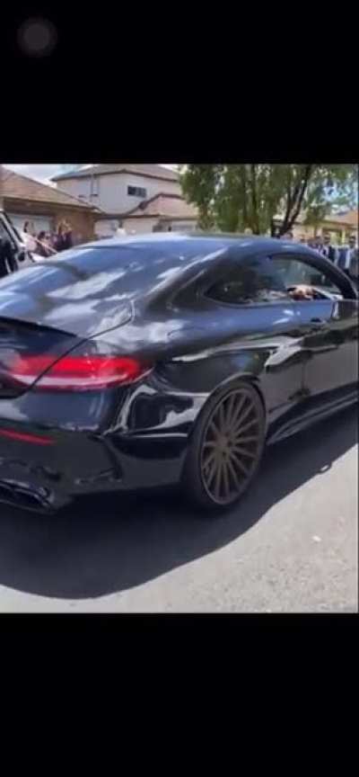 C63s AMG burnout ?