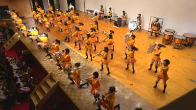 The Kyoto Tachibana SHS Band performing "Sing Sing Sing"