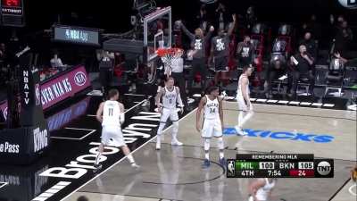 [Highlight] Harden absolutely torches the Bucks on the fast break (Jan 18, 2021)