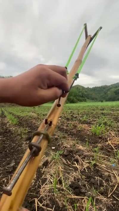 Iron Nail Slingshot