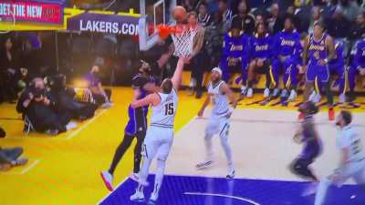 [Highlight] How Anthony Davis Injured His Foot