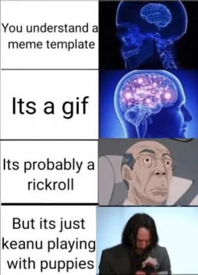 Yeah big brain time