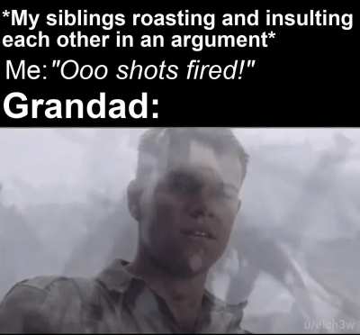Woops wrong choice of words
