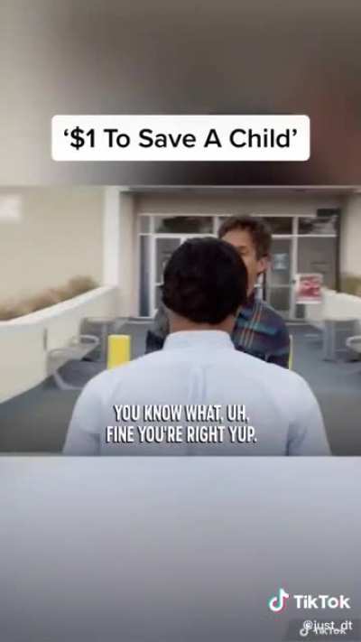 At least he saved them