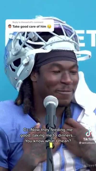 Jamaal Williams looking on the bright side