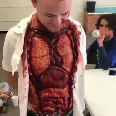 This makeup looks so real! Amazing