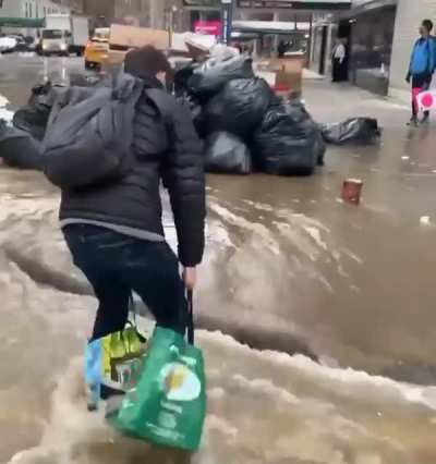 Crossing by any means necessary