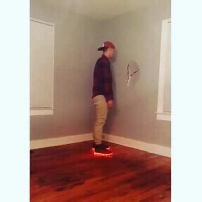 To lean