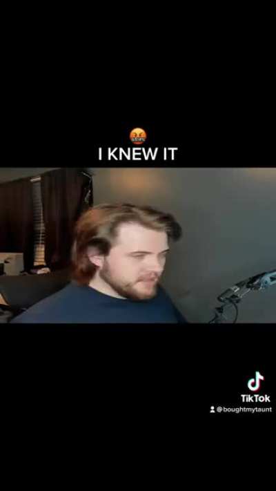 I KNEW IT