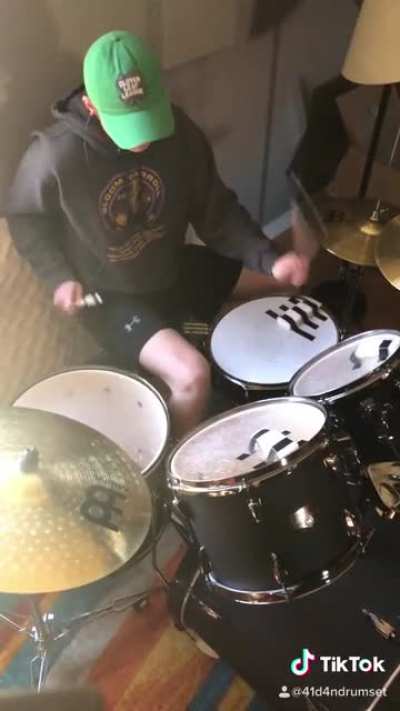 Paradiddle heavy drum-solo