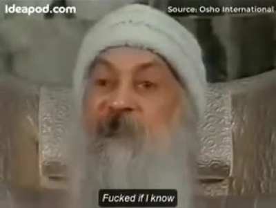 Osho on the word "Fuck"
