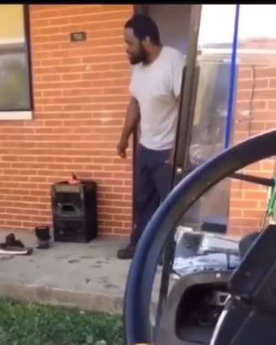 "I'll get us in that door, hold my beer."
