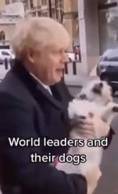 World leaders and their dogs