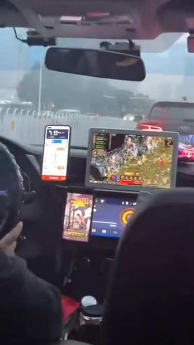 Music, Videogame, Video, and GPS While Driving!