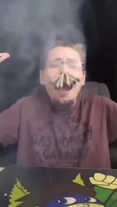 first time smoking... am I doing it right?