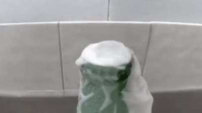How to open a bottle with science