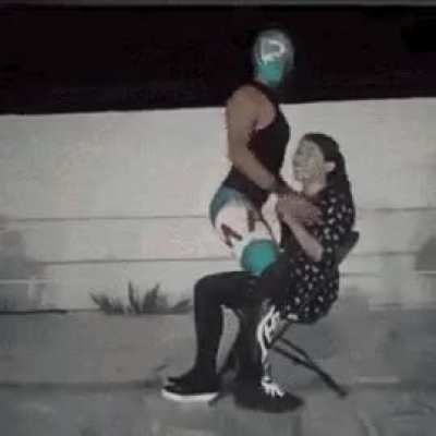 Strip tease gone wrong