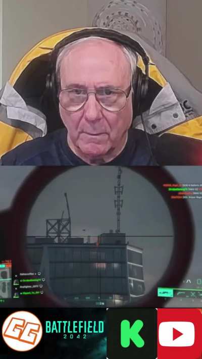 Grandpa snipping enimes I can't even see ?