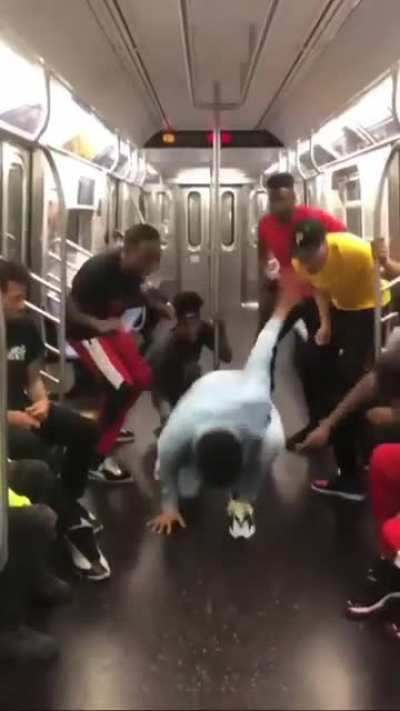 This is Too smooth. "Subway Dancers "