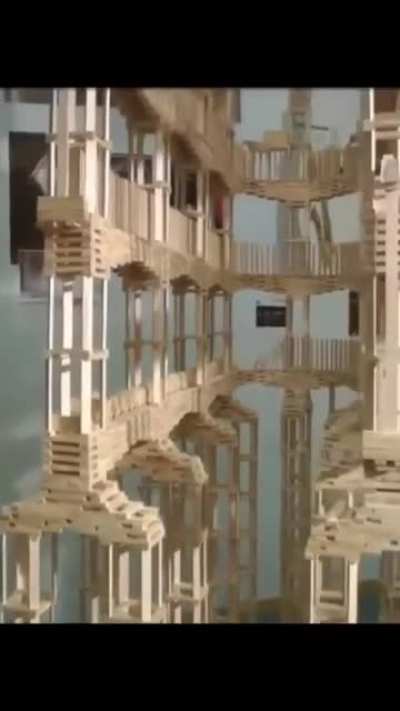 The perfect domino chain doest exist.....