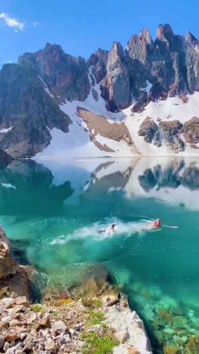 ? Alpine Lake, Idaho (6,513ft above sea level)