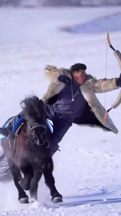 Archery on the move ?