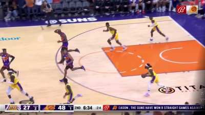 [Highlight] Josh Okogie 360 layup over the Lakers